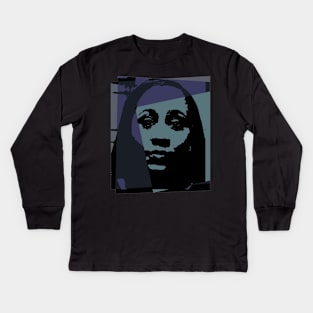 Fani Willis - Cubed Kids Long Sleeve T-Shirt